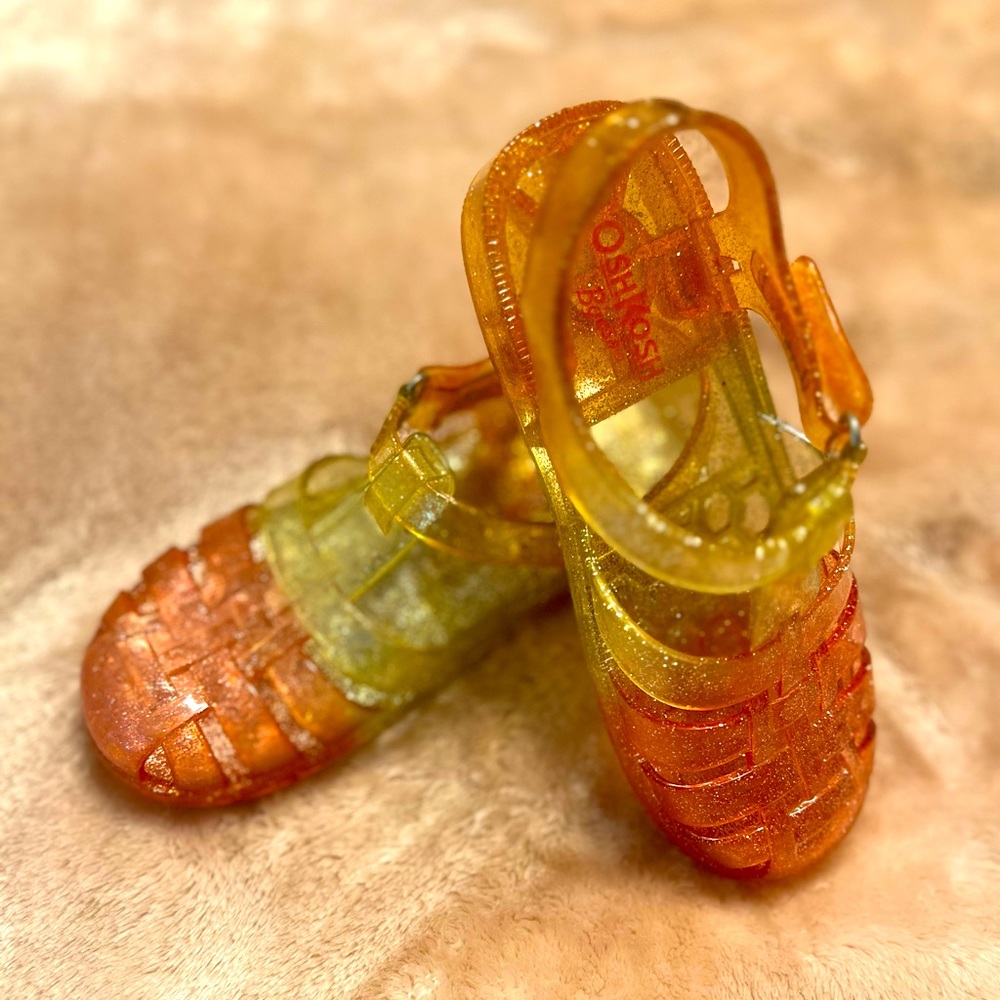 Little girls Jelly Sandals Size 10C